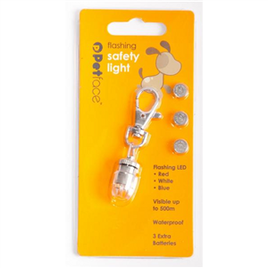 Flashing safety light